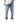 Baggy Jeans mit Riss - Hellblau