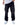 Baggy Jeans mit Riss - Schwarz