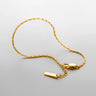 Bone-Armband Gold – Elegantes Herren-Armband aus Edelstahl