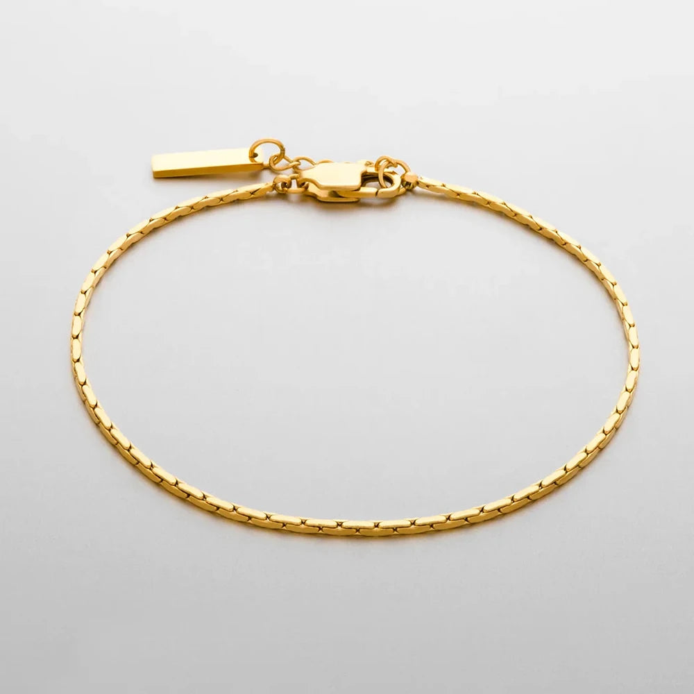 Bone-Armband Gold – Glänzendes, stilvolles Design für Herren