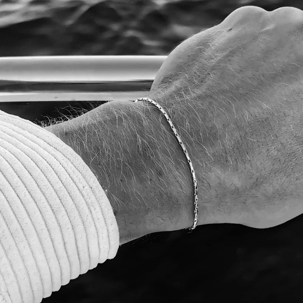 Bone-Armband Silber für Herren – Stilvoller Schmuck für jeden Anlass