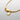Bone-Halskette Gold – Edle Herren-Halskette aus Edelstahl