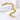 Chunky Armband für Damen - Gelbgold vergoldet