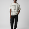 Gemustertes summer Tee  - Creme
