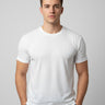 Gestreiftes T-Shirt - Weiß