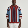 Gestricktes Oversize Shirt - Rot