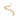 Double Armband - Gelbgold vergoldet