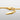 Herren Bone-Armband - Gold