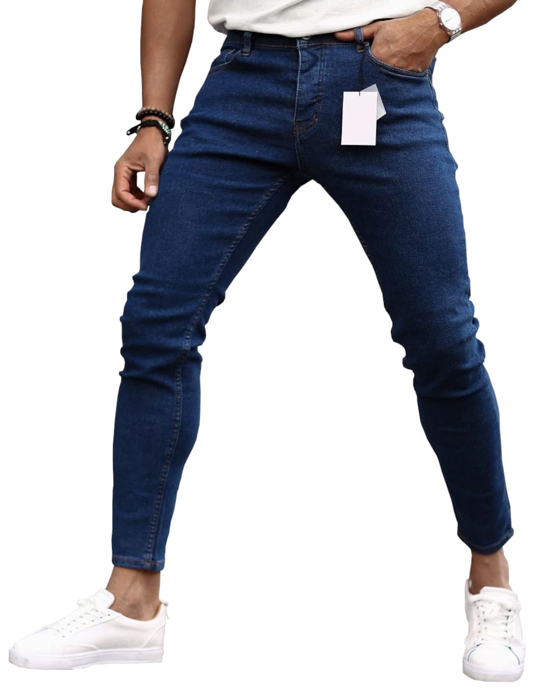 Skinny Jeans - Blau