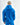Oversize Hoodie mit Knopfdetail - Blau
