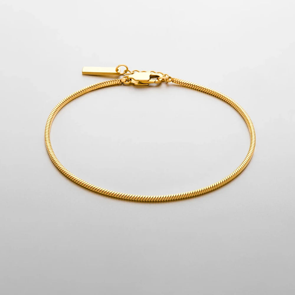 Schlüsselbein-Armband - Gold
