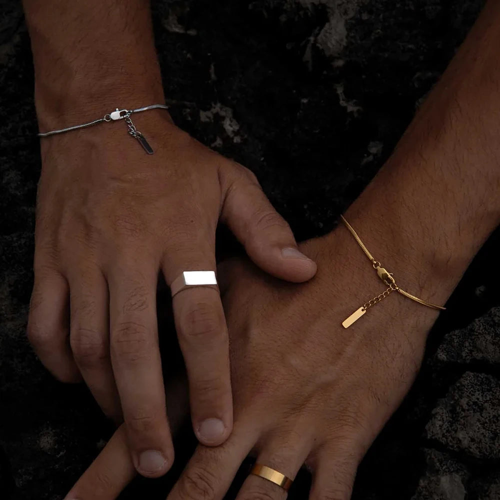 Schlüsselbein-Armband - Gold