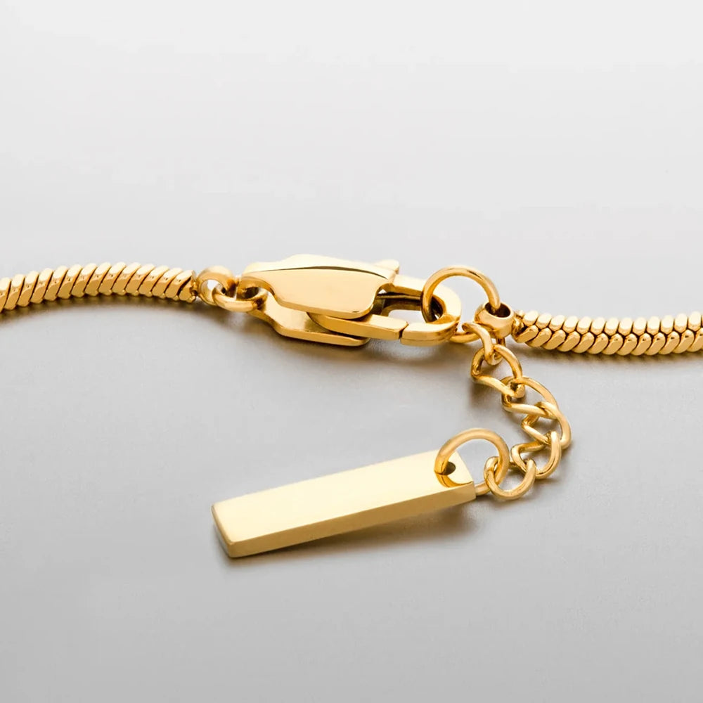 Schlüsselbein-Armband - Gold