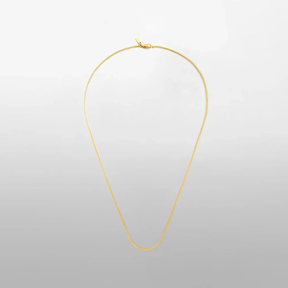 Schlüsselbein-Halskette - Gold