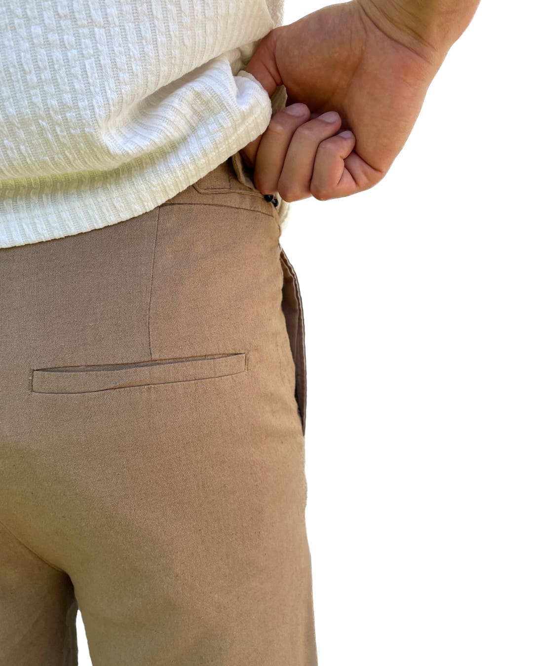 CHINO-BERMUDASHORT für Herren - Braun