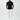 Slim Fit gestreiftes T-Shirt - Schwarz