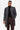 Mantel mit Richterkragen Regular-Fit - Grau
