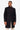 Mantel mit Richterkragen Regular-Fit - Schwarz