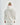 Oversize Hoodie mit Knopfdetail - Weiß