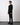 Langarmshirt mit Tasche - Schwarz