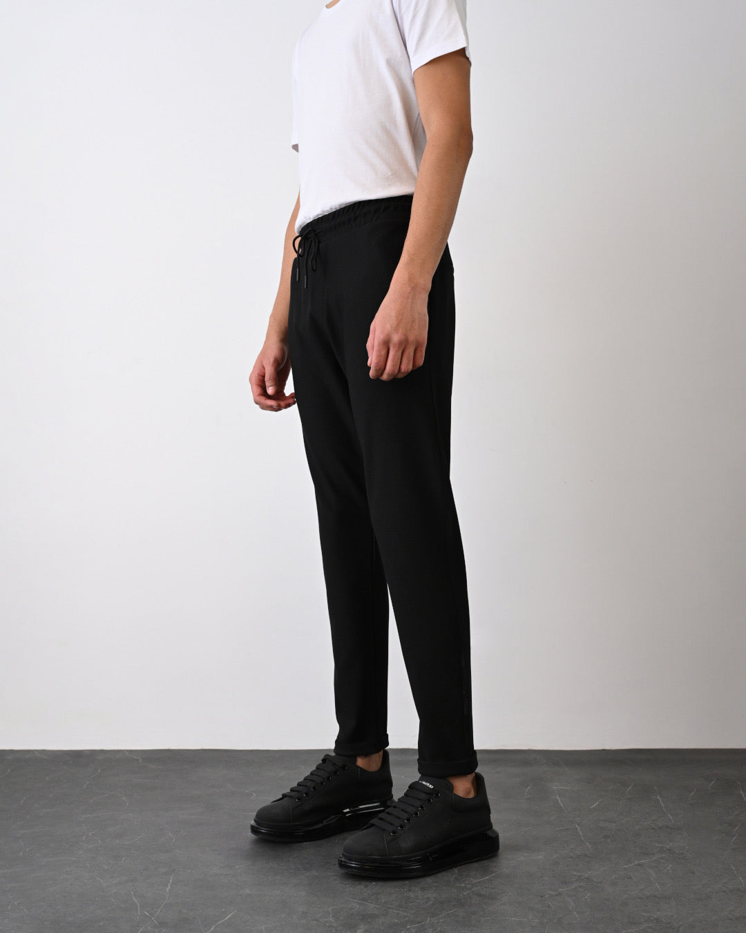 Eleganter Jogger - Schwarz