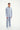 Oversize Hemd mit Brusttaschen - Hellblau